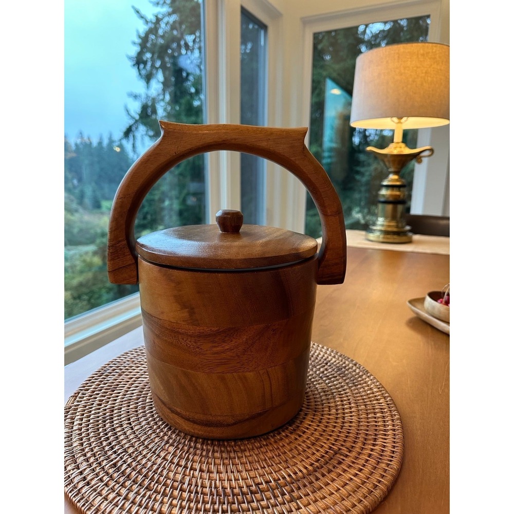 MCM  Dansk Wooden Ice Bucket
